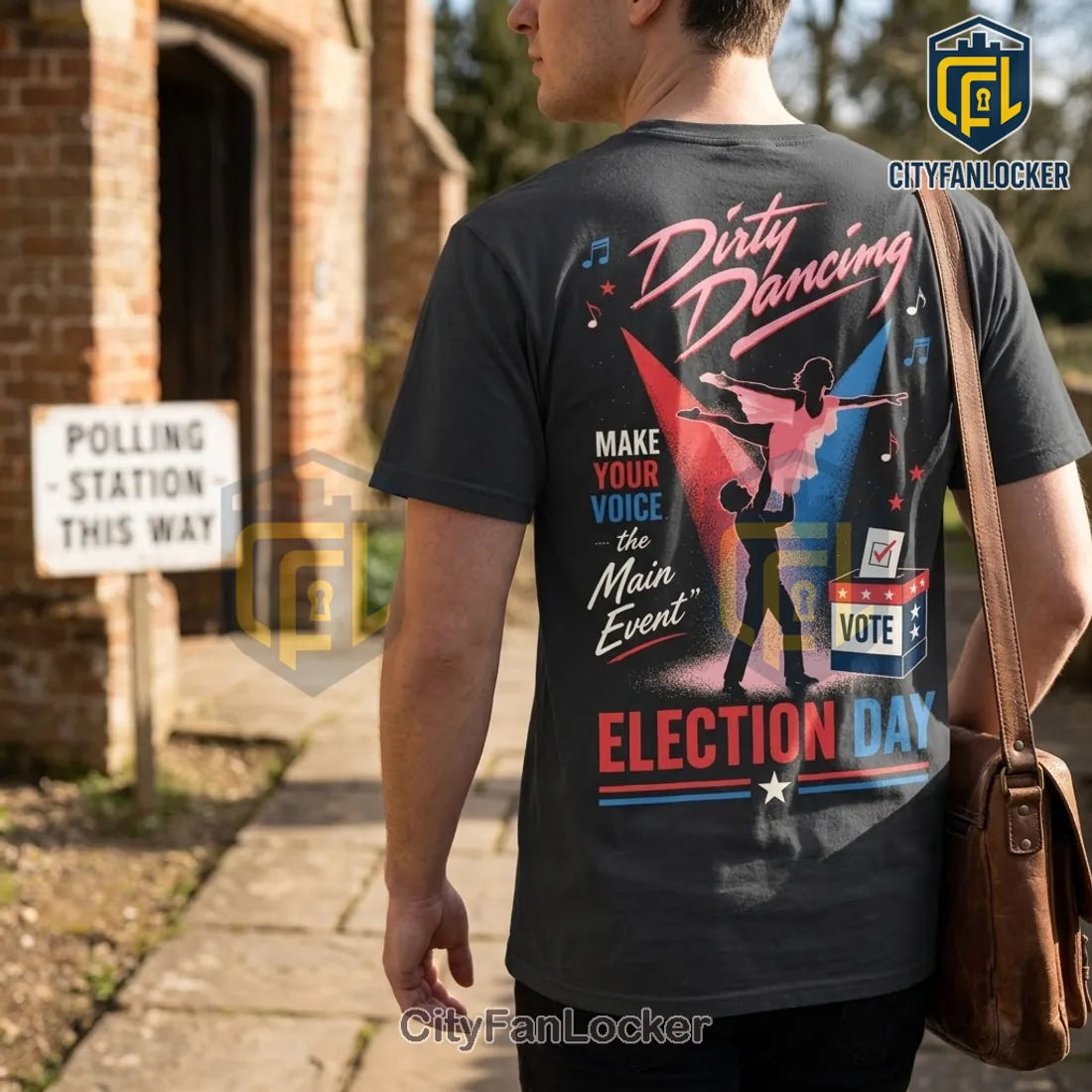 Dirty Dancing Election Day Vote Black T-Shirt