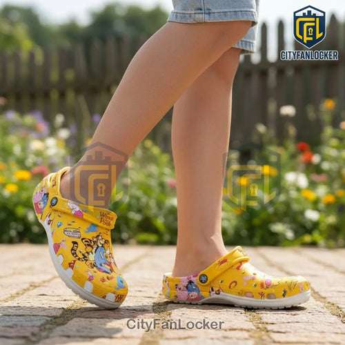 Disney Winnie The Pooh 100th Anniversary Character Crocs Clogs