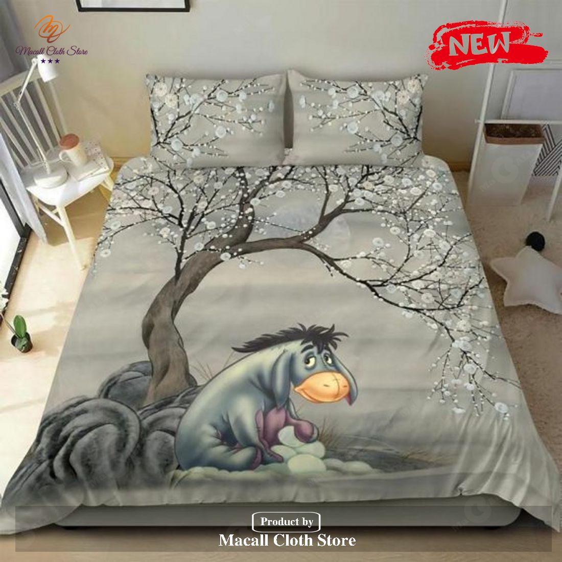 Disney Winnie The Pooh Eeyore 6 Duvet Quilt Bedding Set