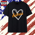 Distressed Houston Astros heart MLB baseball T Shirt