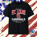 Distressed St Louis Cardinals Baseball Club Since 1882 T Shirt