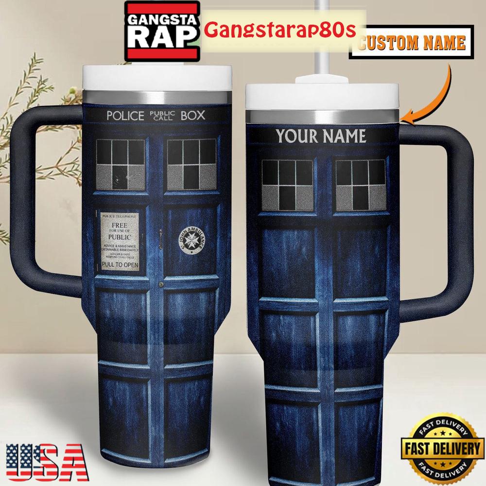 Doctor Who Fan Personalized Tumbler Cup 40oz