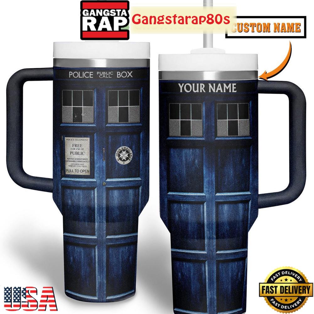 Doctor Who Fan Personalized Tumbler Cup 40oz