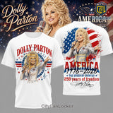 Dolly Parton America 1776-2026 Freedom T-Shirt