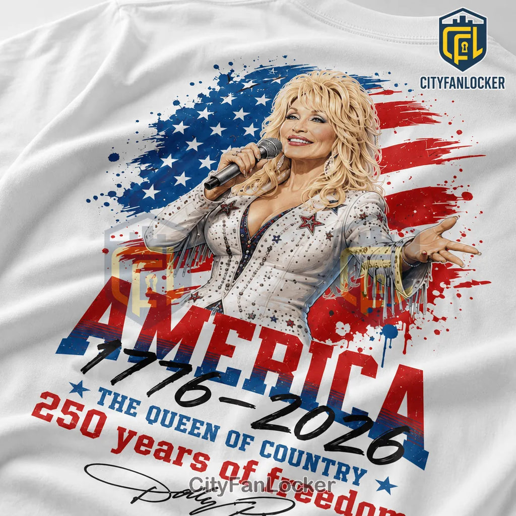 Dolly Parton America 1776-2026 Freedom T-Shirt