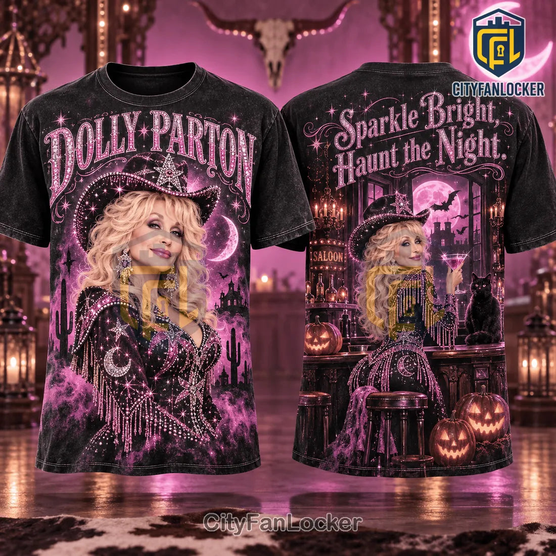 Dolly Parton Sparkle Bright Halloween Shirt