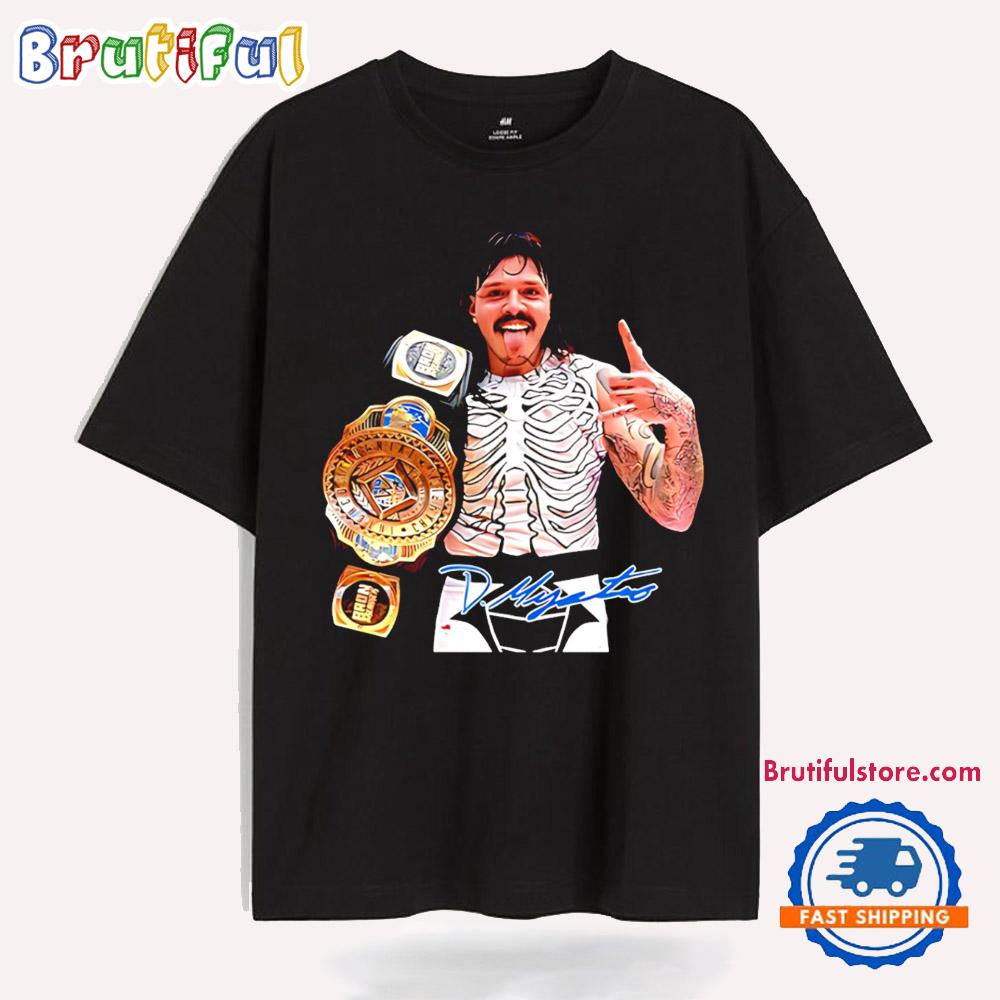 Dominik Mysterio Wwe Intercontinental Championship Signature T Shirt