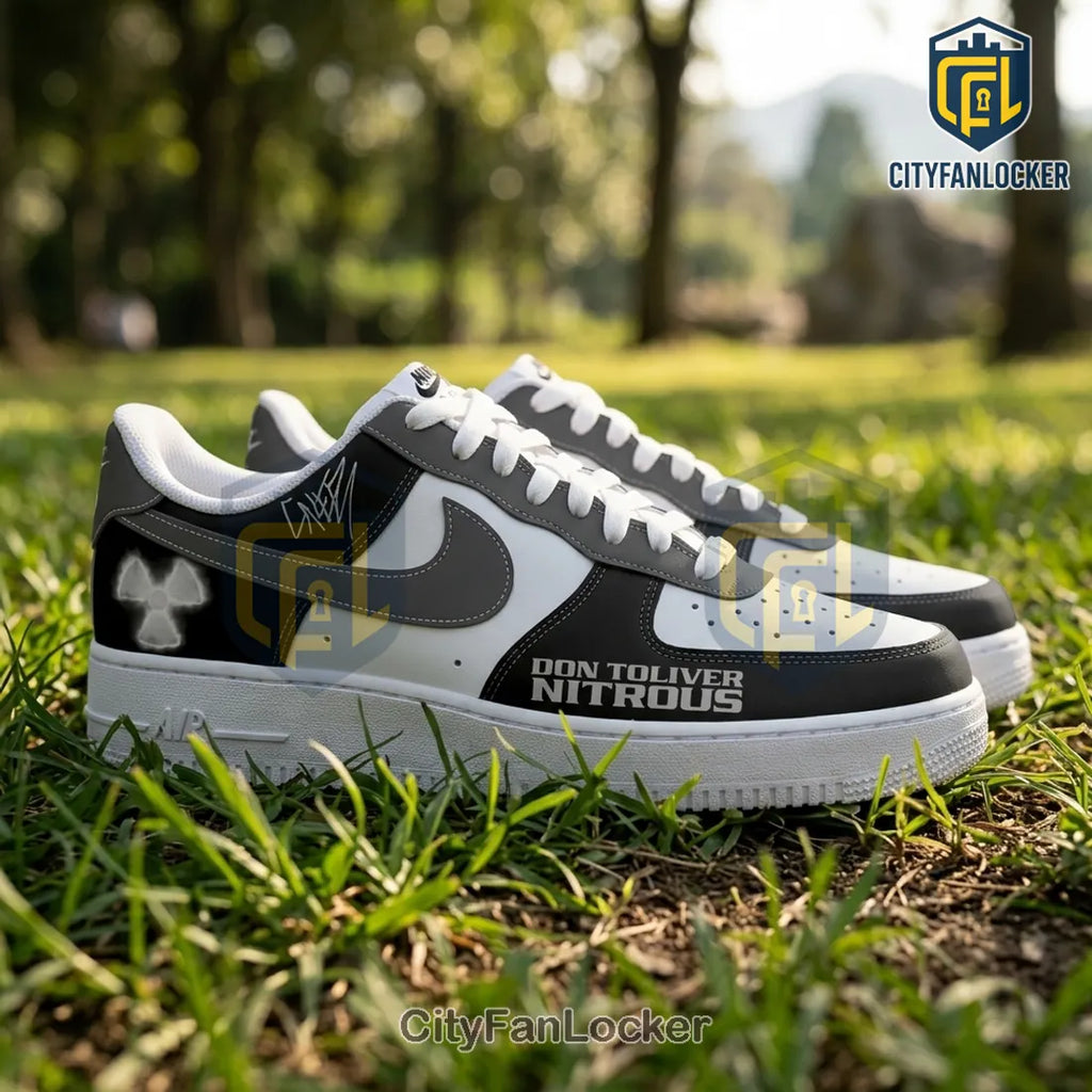 Don Toliver Nitrous Black White Air Force 1 Sneakers