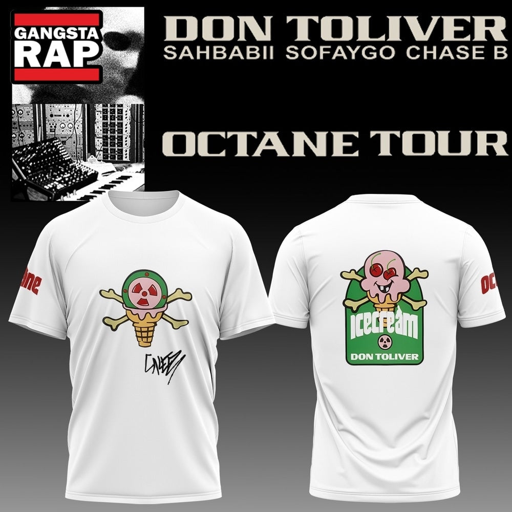Don Toliver Octane Tour Signed 2026 All Over Print Shirt Hoodie T-Shirt