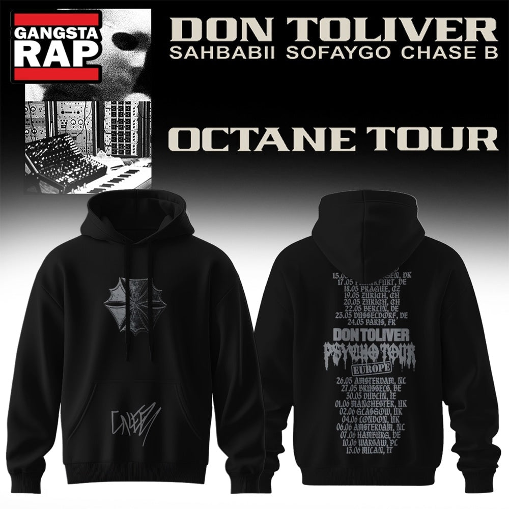 Don Toliver Octane Tour Signed 2026 Schedule Hoodie T-Shirt