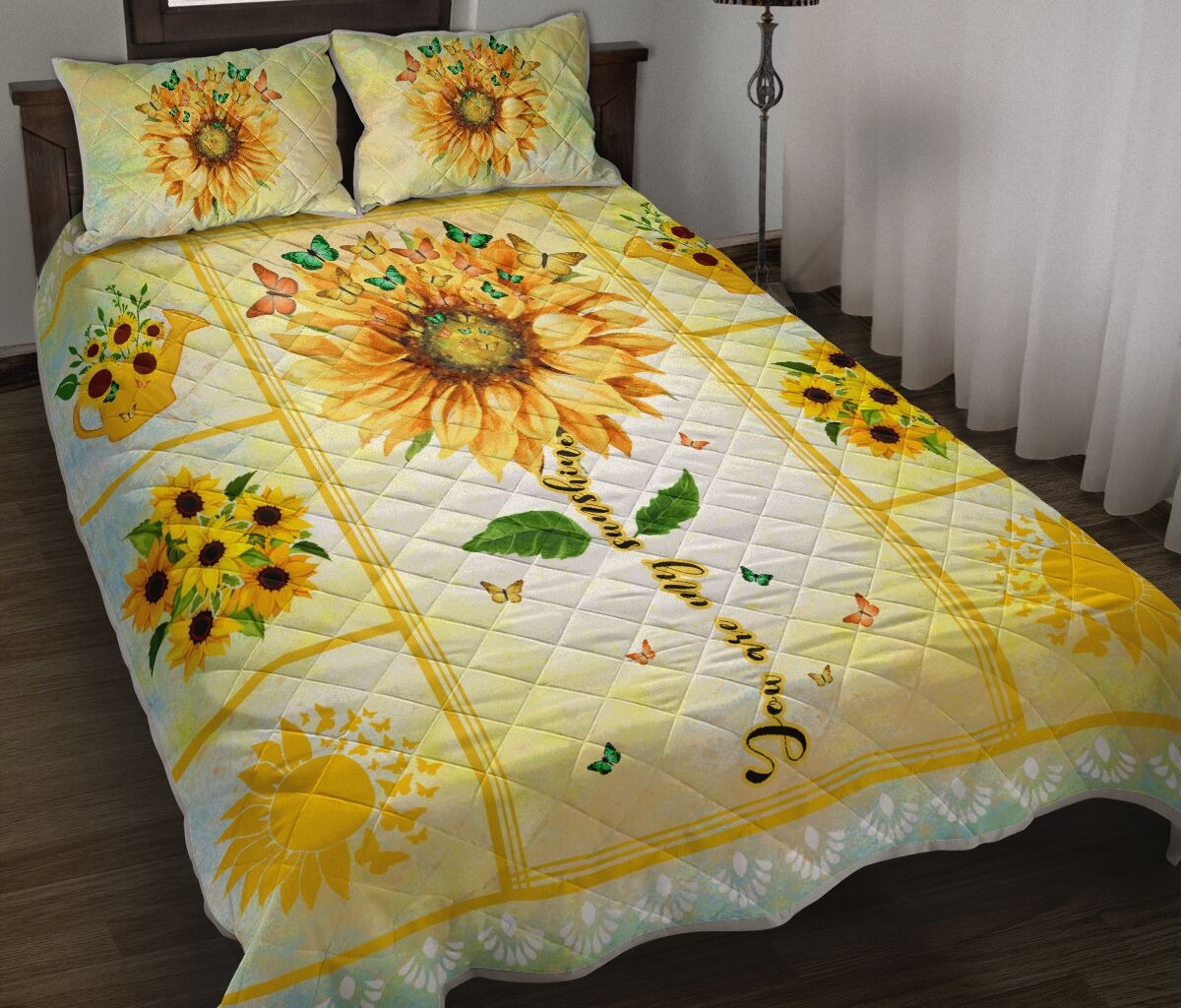 Hippie Quilt Bedding Set - Free Spirit Color Bedroom Style