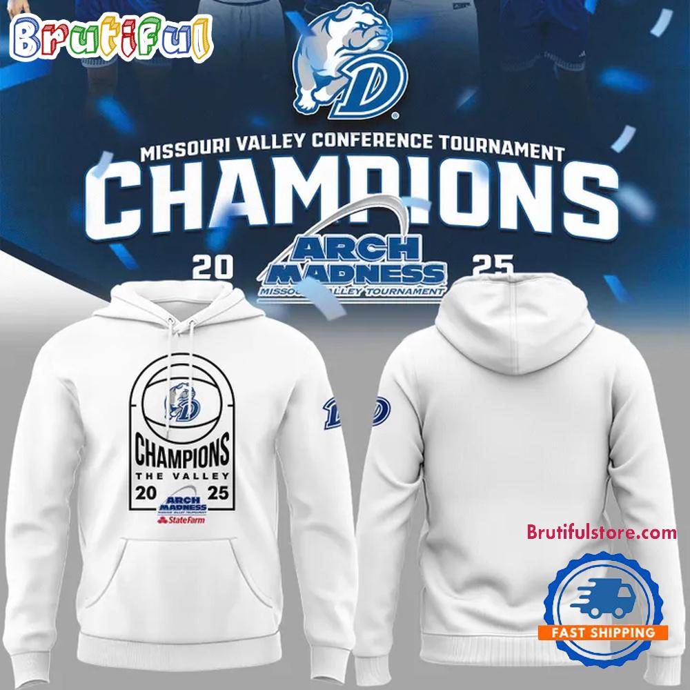 Drake Bulldogs Special 2025 MVC Tournament Champions 3D Shirt