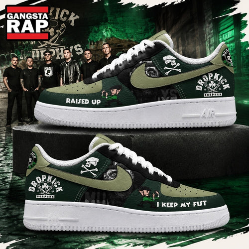 Dropkick Murphys I Keel My Fist Raised Air Force 1 Shoes , Music Air Force 1 Shoes