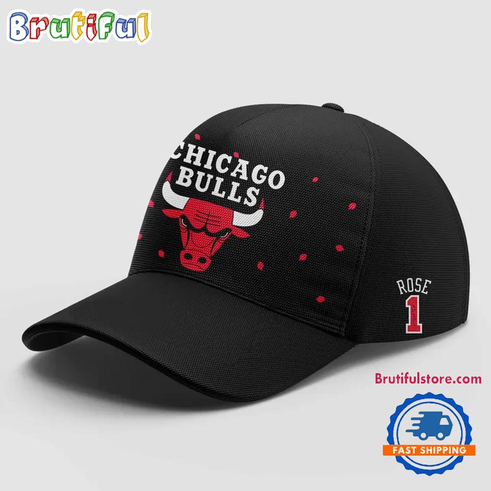 D-Rose Chicago Bulls 2026 Black Cap