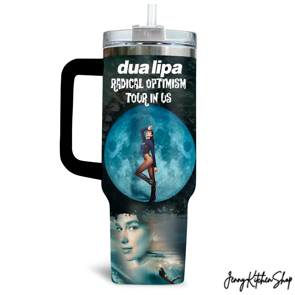 Dua Lipa Music Custom New Edition Tumbler