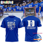 Duke Blue Devils 2025 NCAA Men’s Basketball Tournament March Madness Final Four Regional Champions Hoodie T-Shirt