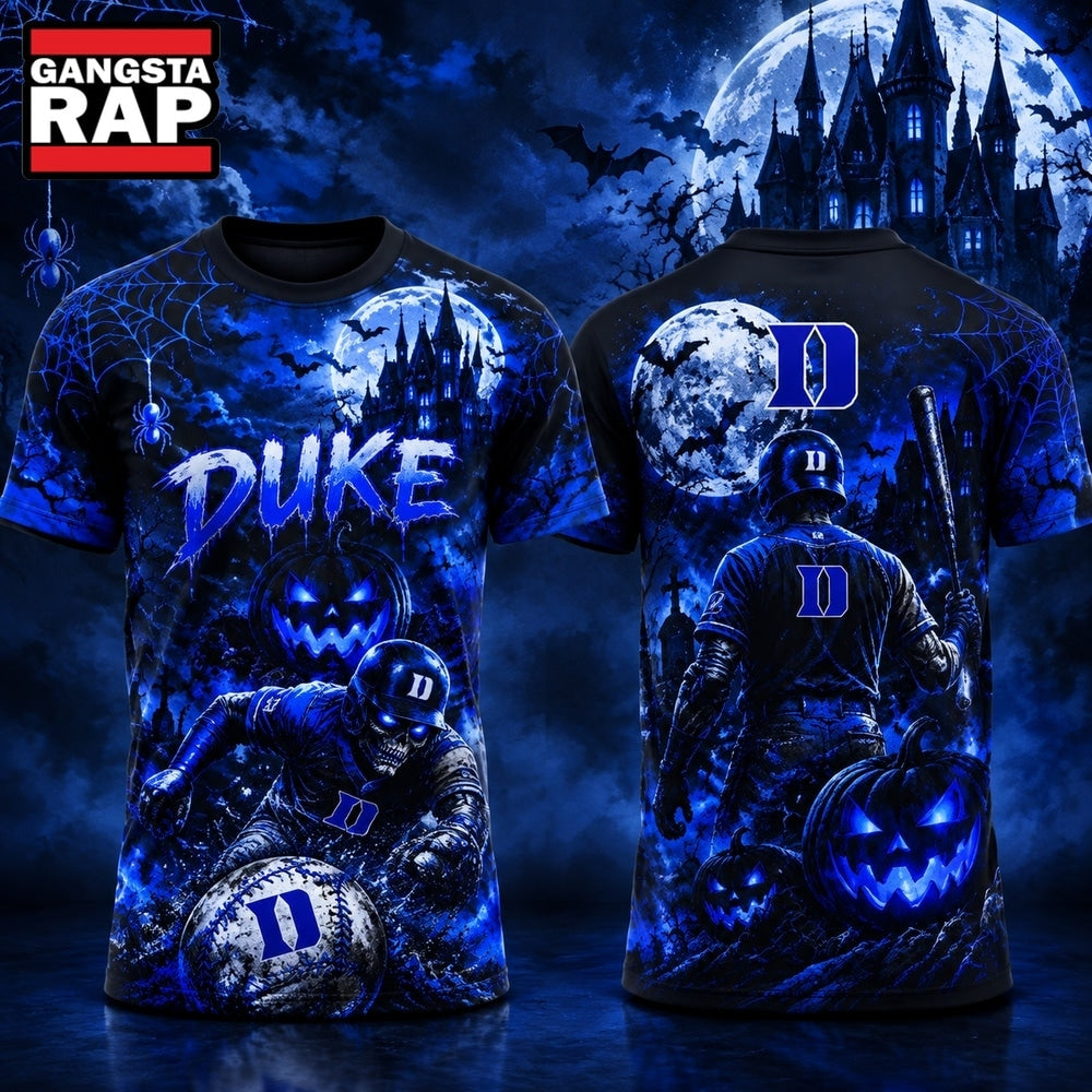 Duke Blue Devils Football x Halloween Night 2026 T Shirt