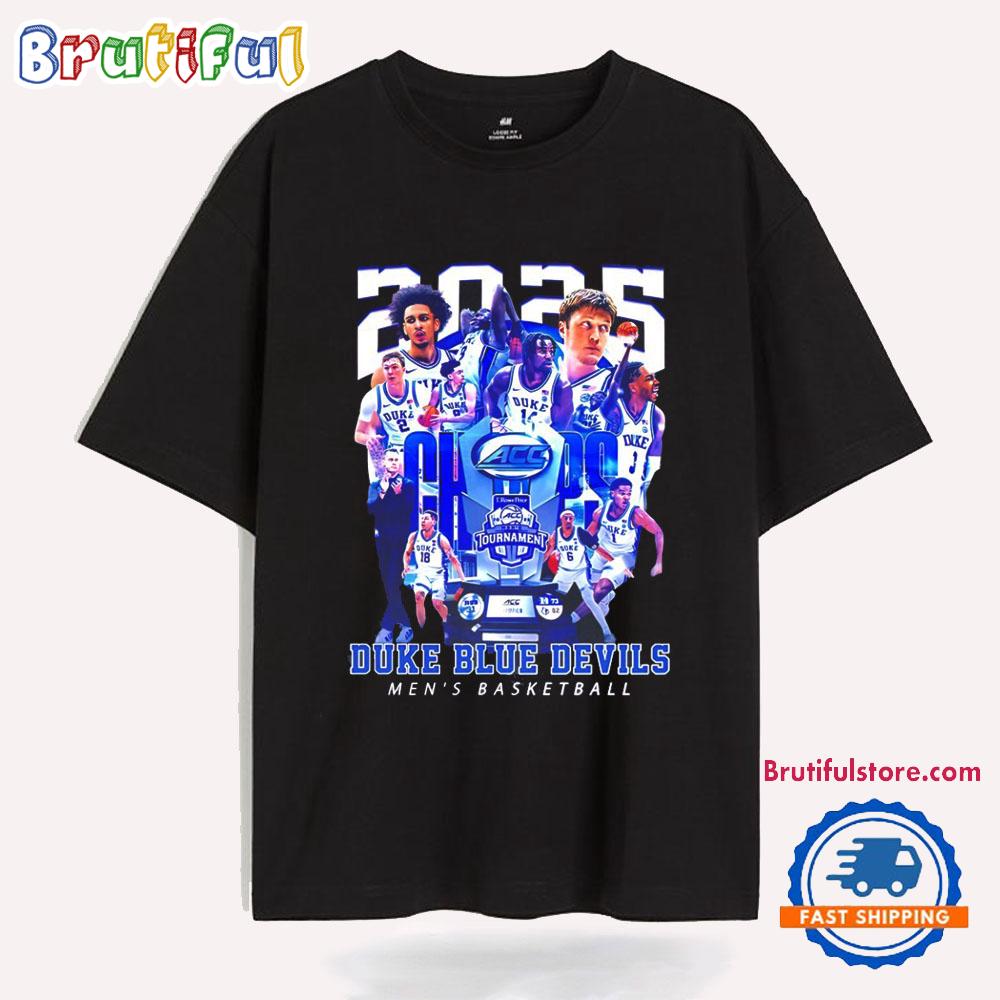 Duke Blue Devils Men’s Basketball Final Four 2025 Trophy T Shirt