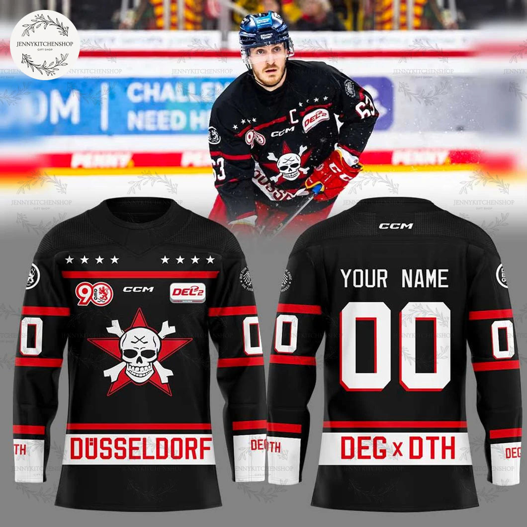 Dusseldorfer EG Hockey 2025 New Custom Jersey