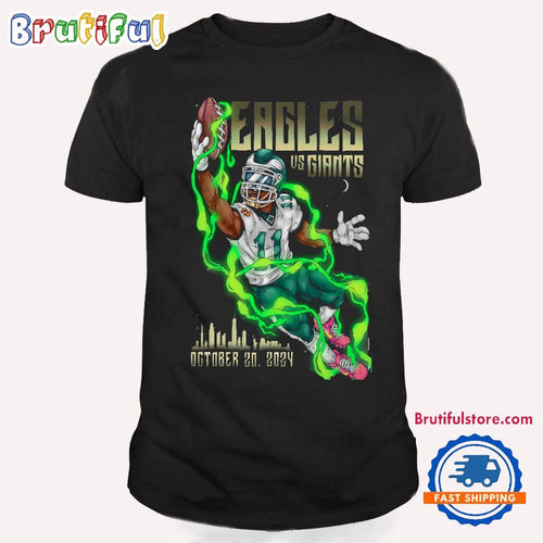 Eagles Vs Giants MetLife Stadium In East Rutherford NJ Oct 20 2024 Unisex T Shirt