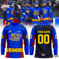 Edmonton Oil Kings Superhero Day 2026 Hockey Jersey