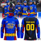 Edmonton Oil Kings Superhero Day 2026 Hockey Jersey