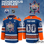 Edmonton Oilers Indigenous Peoples Heritage Hockey Jersey