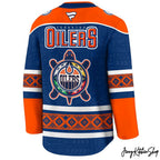 Edmonton Oilers Indigenous Peoples Heritage Hockey Jersey
