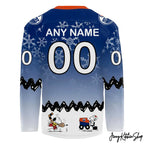 Edmonton Oilers x Peanuts Night Hockey Jersey