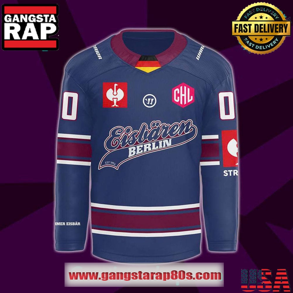 Eisbären Berlin New Season 2526 Custom Hockey Jersey