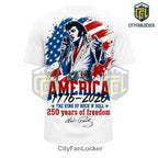 Elvis Presley American Freedom 1776-2026 T-Shirt