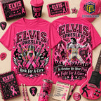 Elvis Presley Breast Cancer Awareness Shirt
