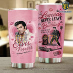 Elvis Presley Legends Never Leave The Building Tumbler
