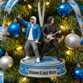 Eminem And Jack White x Detroit Lions Ornament