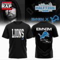 Eminem x Detroit Lions Signature Limited Edition 3D Shirt