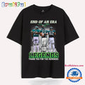 End Of An Era Philadelphia Eagles Legends Thank You For The Memories Signature T Shirt