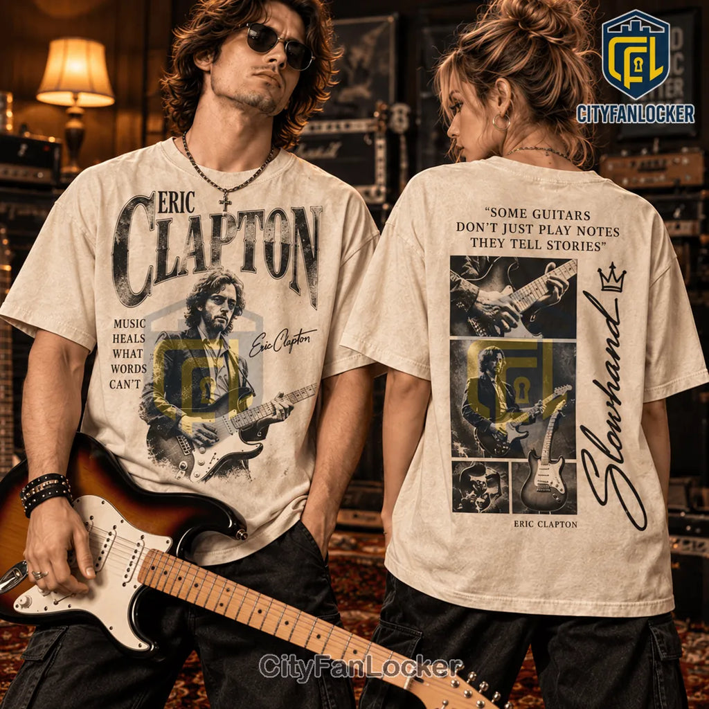 Eric Clapton Slowhand Music T-Shirt