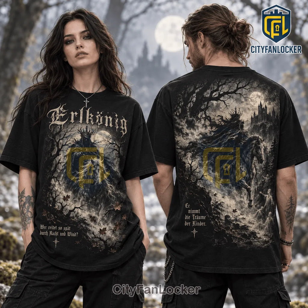 Erlkönig King of the Haunted Forest Gothic Shirt