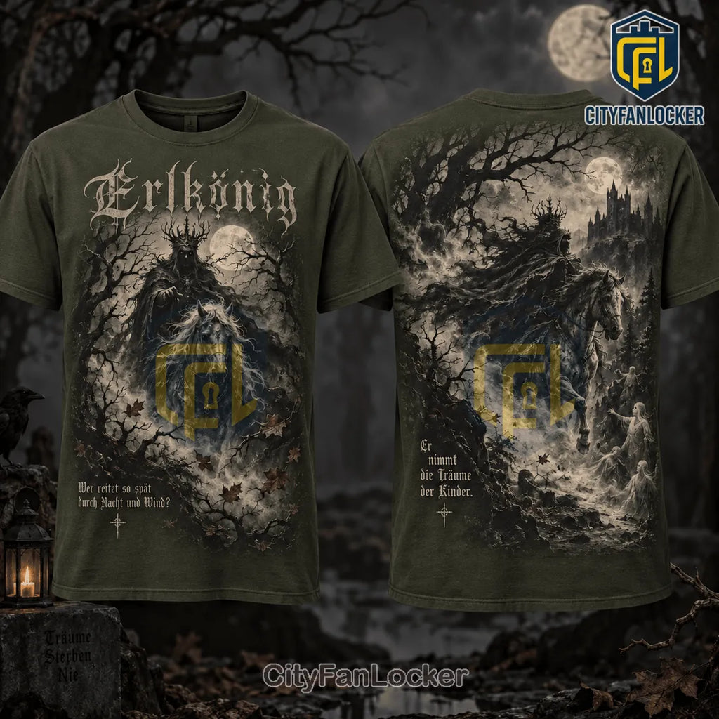 Erlkönig King of the Haunted Forest Gothic Shirt