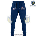 Evansville Thunderbolts 2026 Presidents Cup Back to Back Champions Navy Hoodie