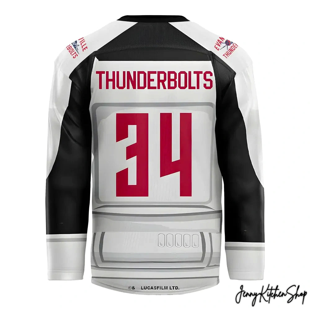 Evansville Thunderbolts 2026 Star Wars Night Jersey