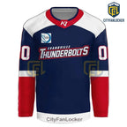 Evansville Thunderbolts SPHL Presidents Cup 2026 Hockey Jersey