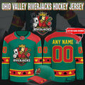 Evansville Thunderbolts x Ohio Valley River Jacks Hockey Jersey