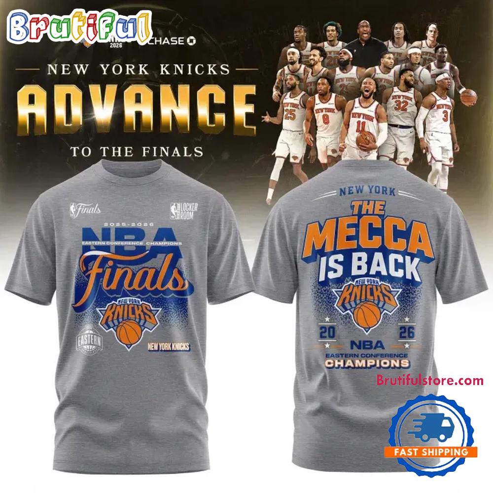 Exclusive New York Knicks Eastern Conference Champions Locker Room 2026 T-Shirt