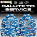 Exclusive Version Detroit Lions Salute to Service Hoodie 2026