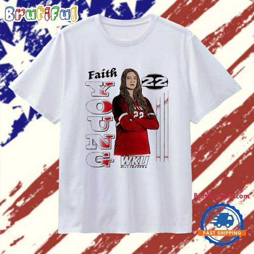 Faith Young Western Kentucky Volleyball Illustrated T Shirt