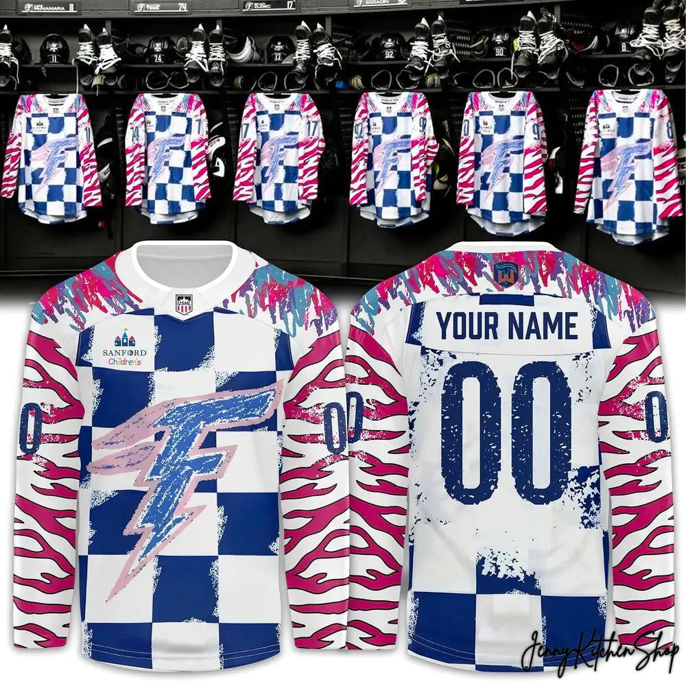 Fargo Force 2026 Sanford Children Custom Jersey