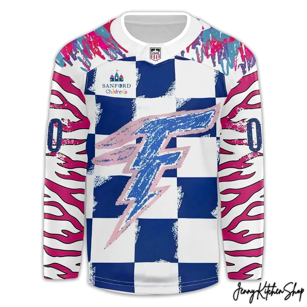 Fargo Force 2026 Sanford Children Custom Jersey