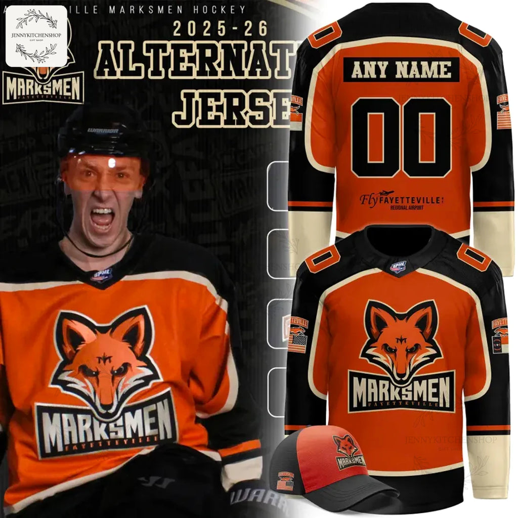 Fayetteville Marksmen 2025-26 Alternate Custom Jerseys