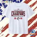 Fayetteville Woodpeckers Merch Carolina League Champions 2026 T Shirt